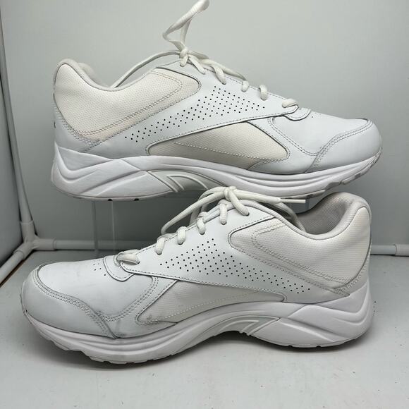 Reebok Shoes Mens 11.5 Walk Ultra DMX Max Athletic Sneaker White Walking - Picture 2 of 8